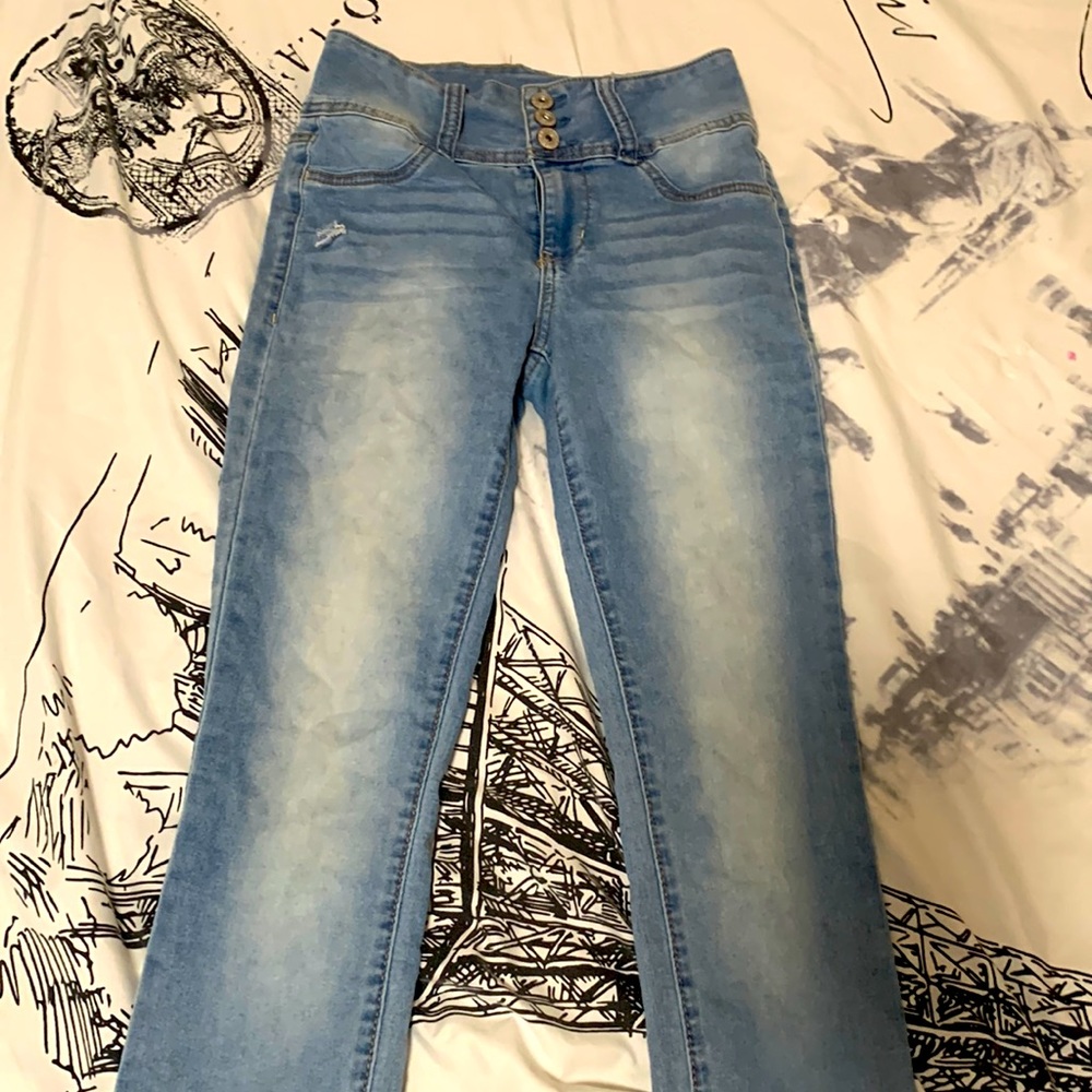 Vanilla star light blue jeans